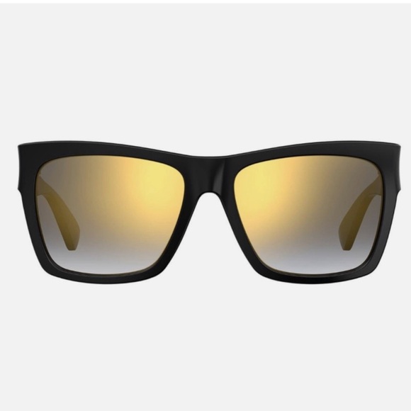 🎉HOST PICK🎉 💯authentic Moschino sunglasses. Black with gold accent. NWT!🎉🎉 - Picture 6 of 6